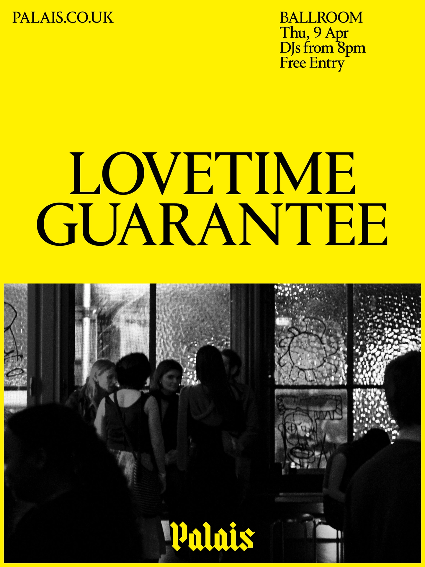 Ballroom at Palais: Lovetime Guarantee