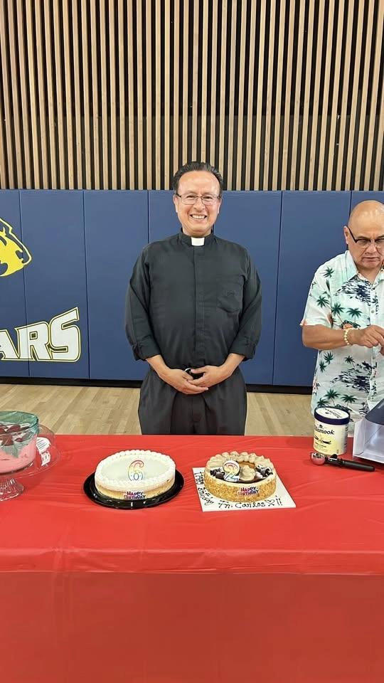 Father Carlos' Farewell Potluck Luncheon