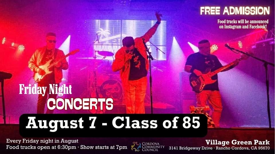 Class of 85 - Friday Night Concerts