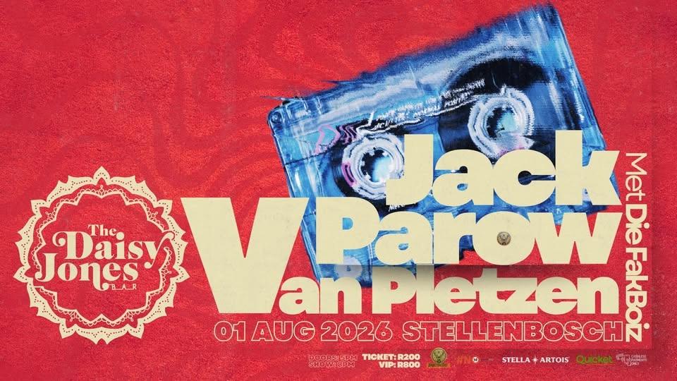 Jack Parow & Van Pletzen & Die FakBoiz - LIVE at Daisy Jones, Stellenbosch