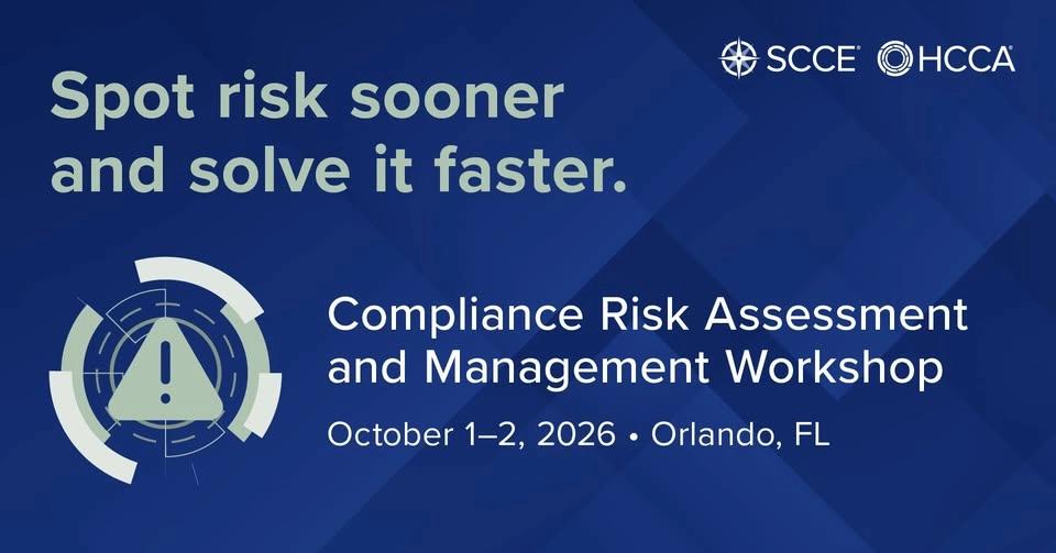 Compliance Risk Assessment and Management Workshop