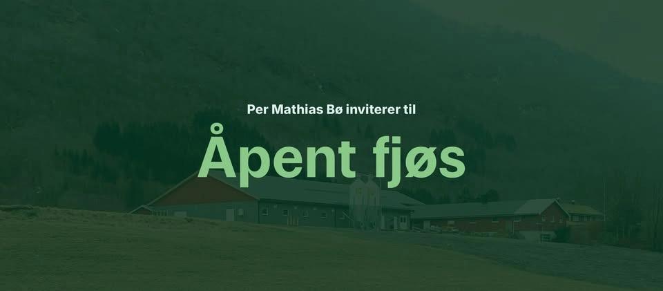 Åpent fjøs - Per Mathias Bø