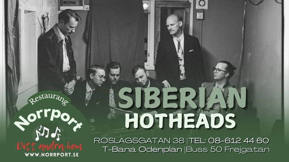 Siberian Hotheads live at Norrport