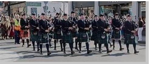 LARGS VIKING FESTIVAL -OPENING PARADE
