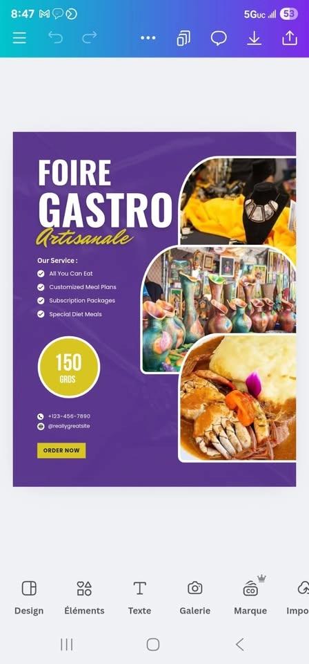 Foire gastro Artisanale Femmes VEE