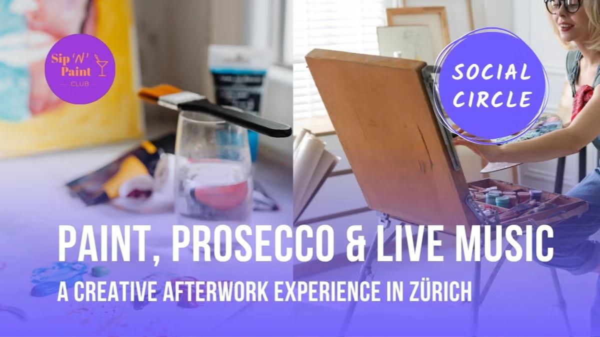 Paint, Prosecco & Live Music (Outdoor event)