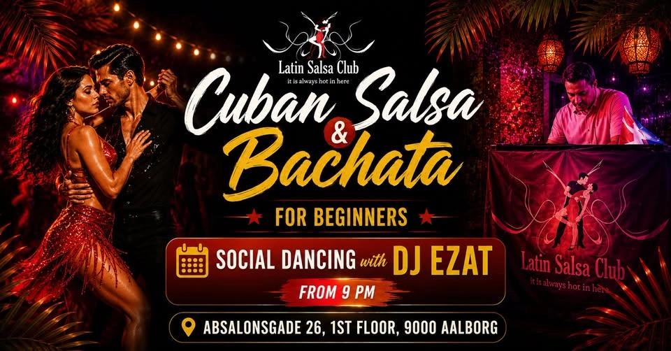 Cuban Salsa & Bachata Open Level & Social Dancing