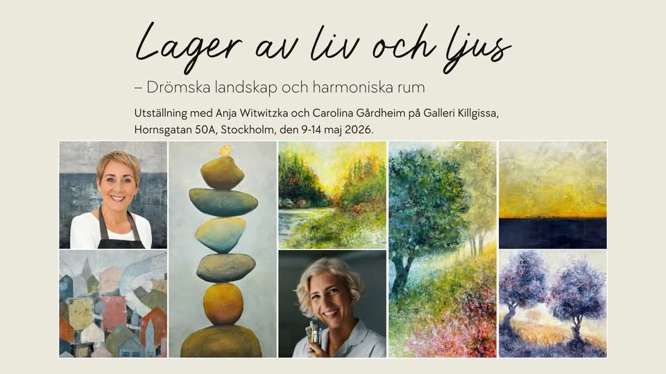 Lager av liv och ljus – drömska landskap och harmoniska rum
