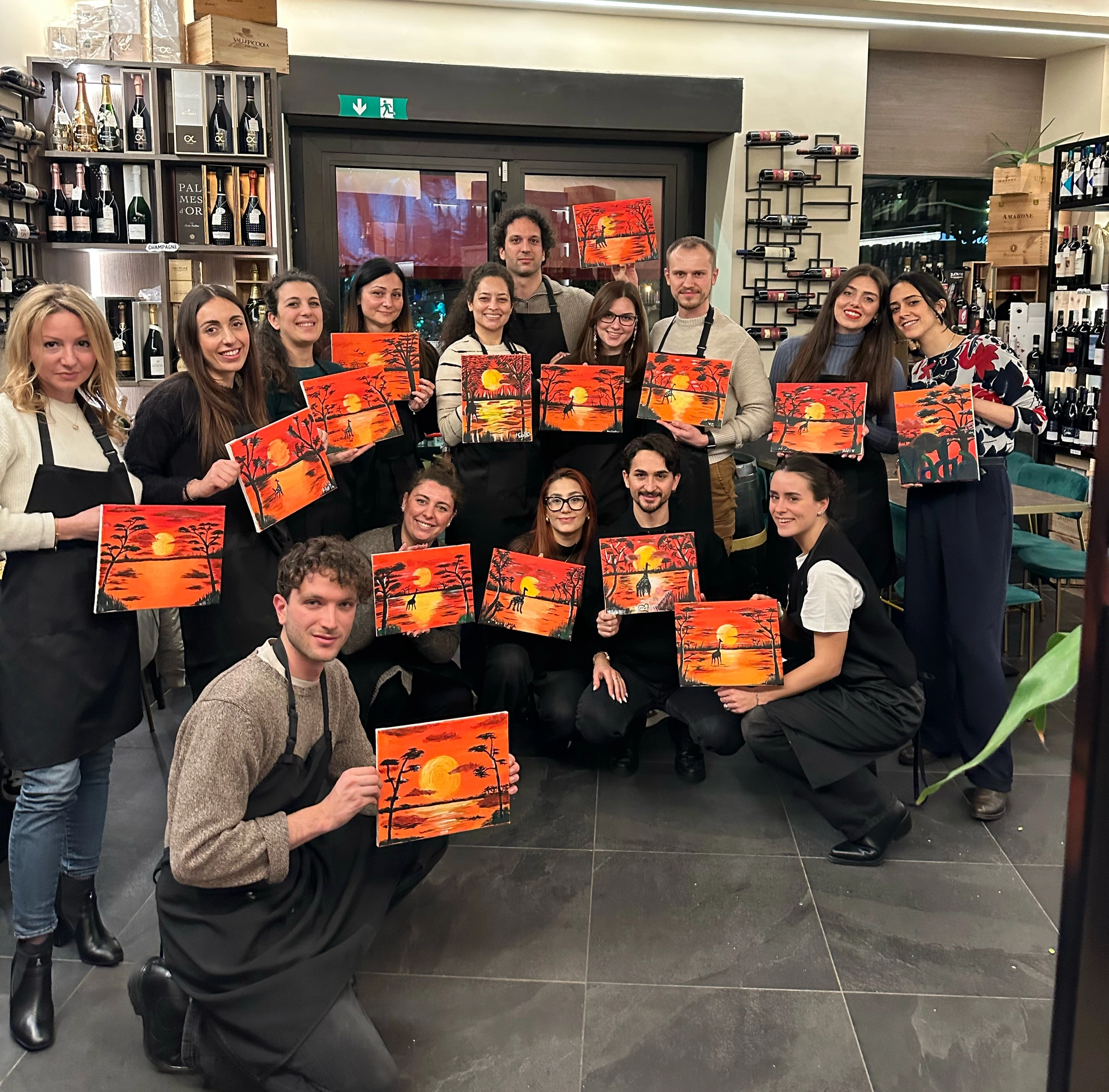 Dipingi, sorseggia, crea đšâš