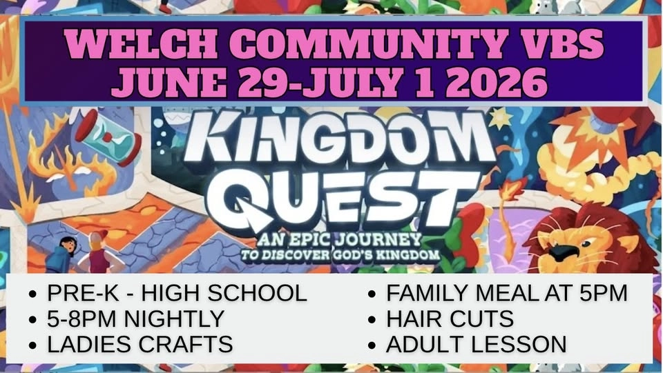 Welch Community VBS 2026!