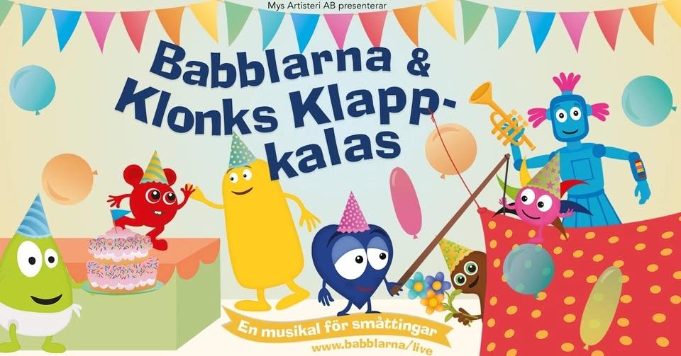 Babblarna & Klonks Klapp-kalas - Örebro