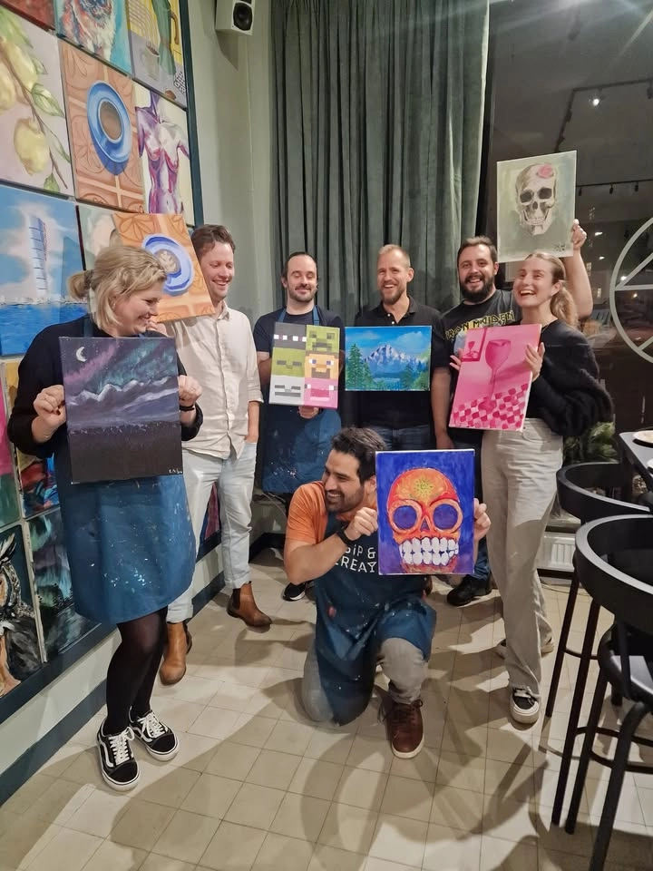 SIP AND CREATE: NON-GUIDED AFTER-WORK PAINTING EVENT