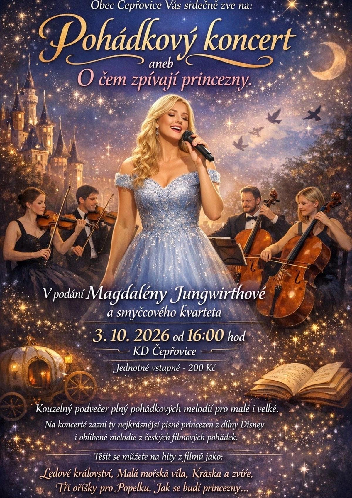 Pohádkový koncert aneb O čem zpívají princezny