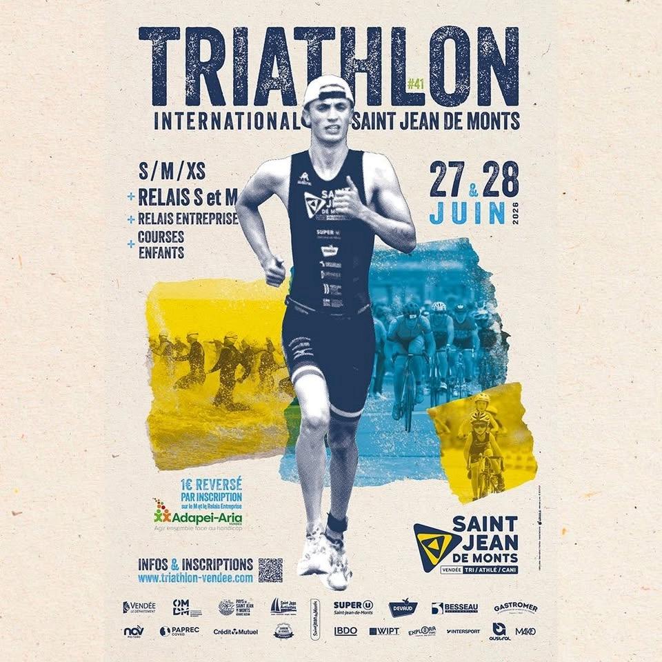 41ème TRIATHLON INTERNATIONAL DE SAINT JEAN DE MONTS