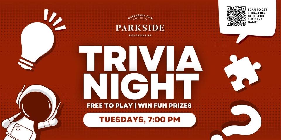 Raleigh Trivia Night | Parkside Restaurant