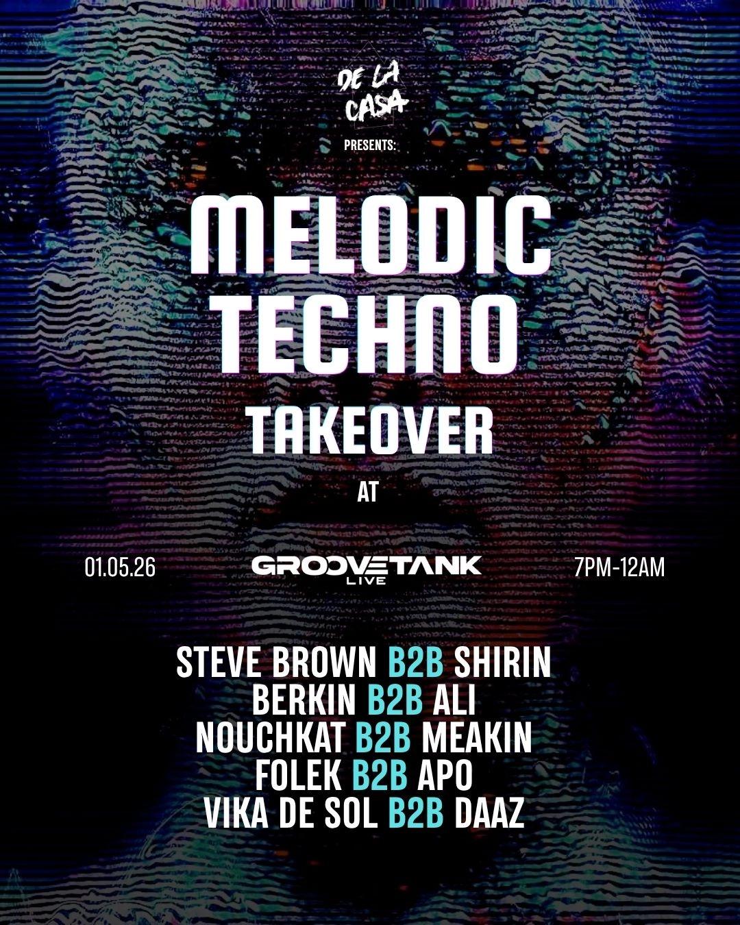 DLC presents Melodic Techno Takeover