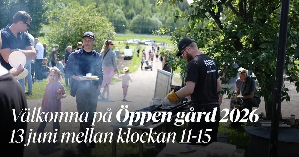 ÖPPEN GÅRD 2026