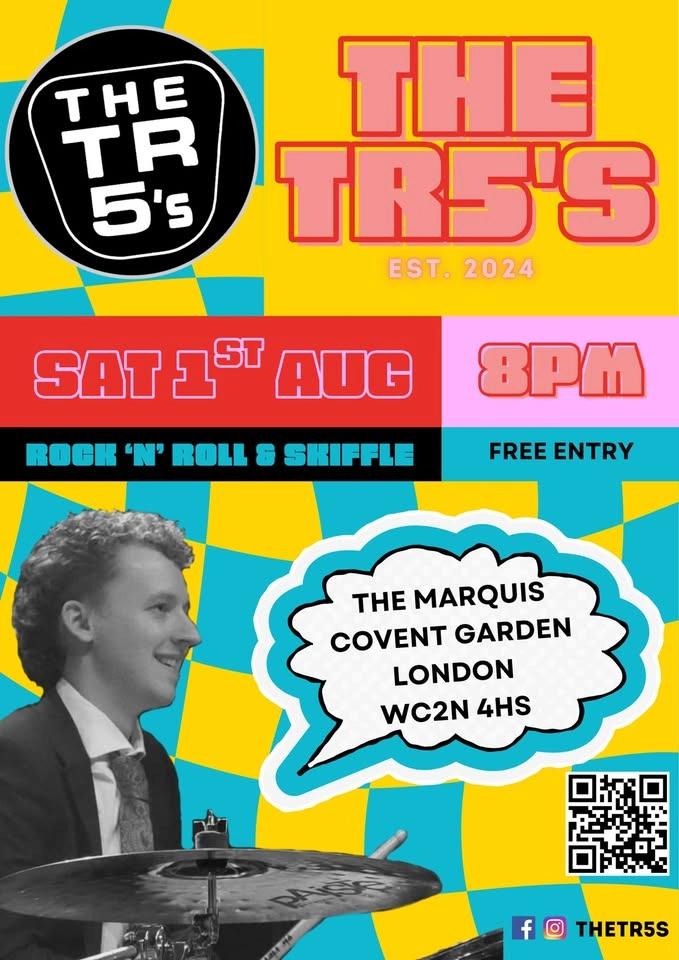 The TR5's at The Marquis, Covent Garden, London