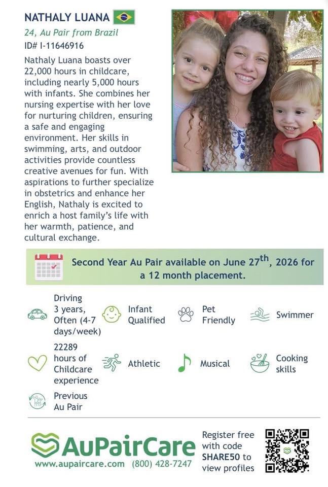 Aupair extension