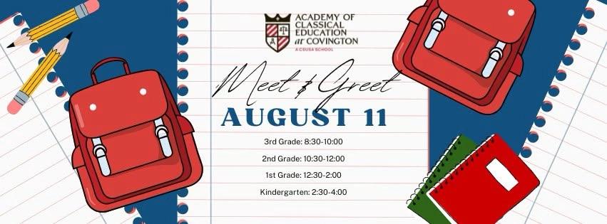 August 11th Meet & Greet
