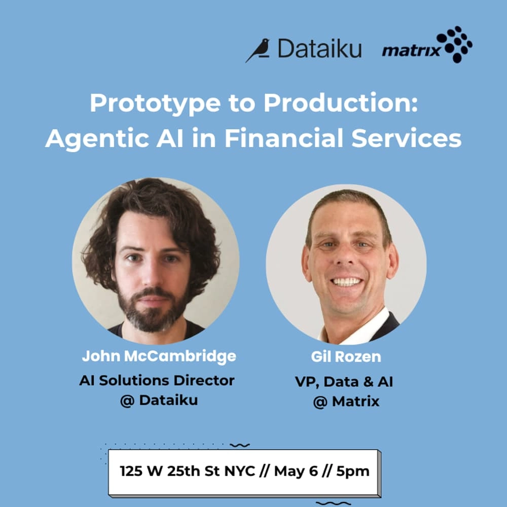 Prototype to Production: Agentic AI in Financial Services