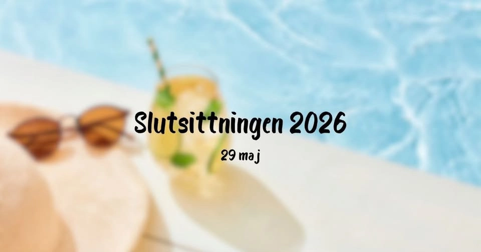 Slutsittningen 2026