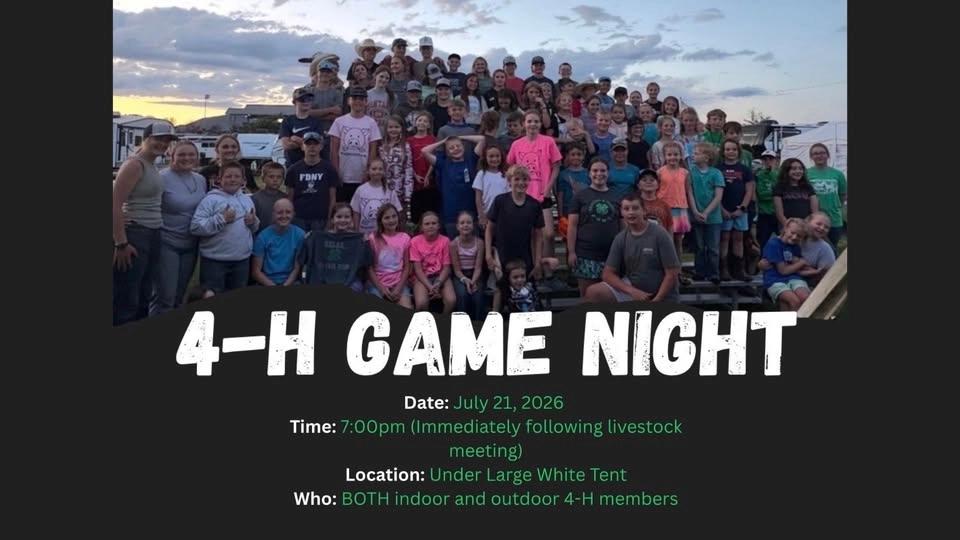 4-H Game Night