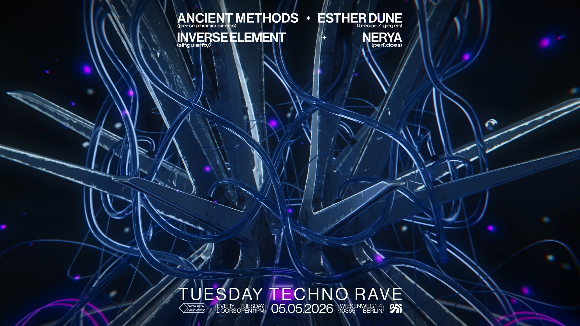 ⧉ encore.une.fois ⧉ / INDOOR RAVE + OPEN AIR CHILL GARDEN