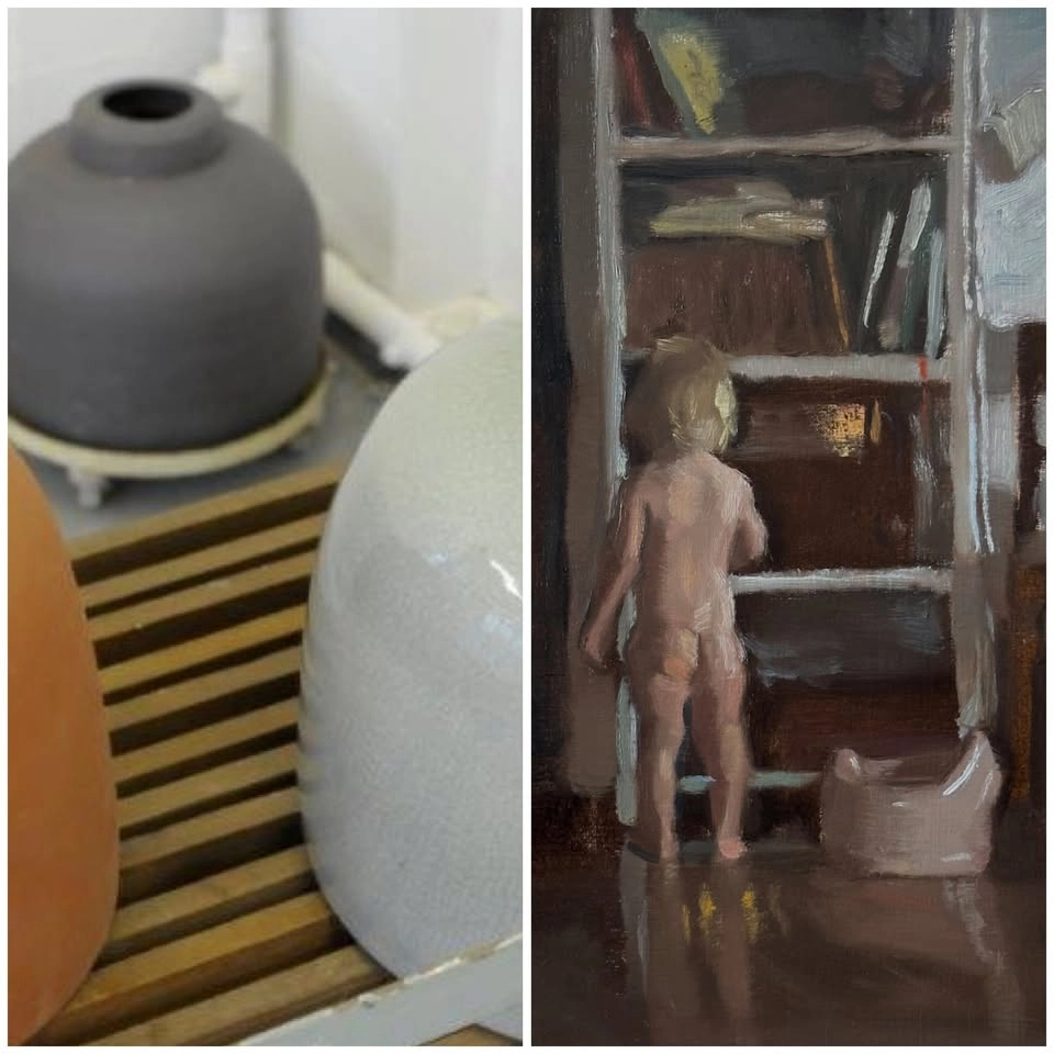 Vernissage Gustaf Helin och Jenny Backström