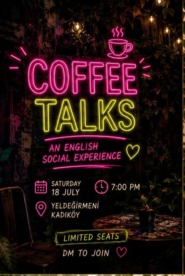 ☕ Coffee Talks – English Social Club