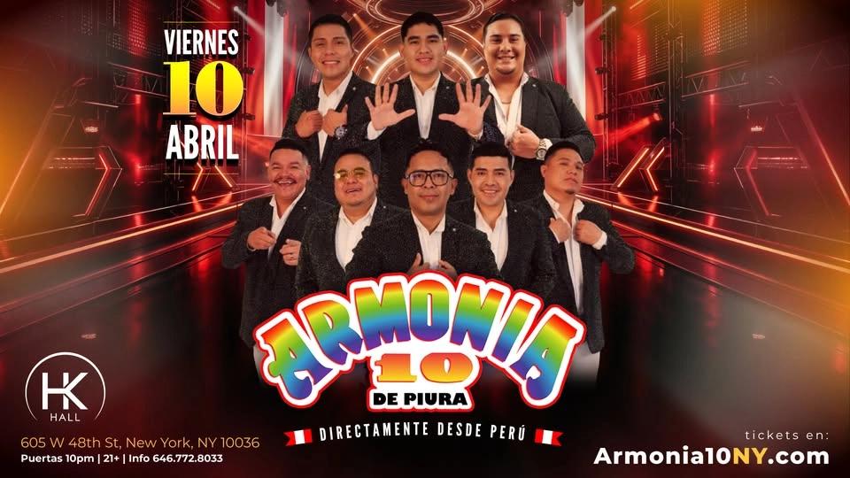 Armonia 10 en New York