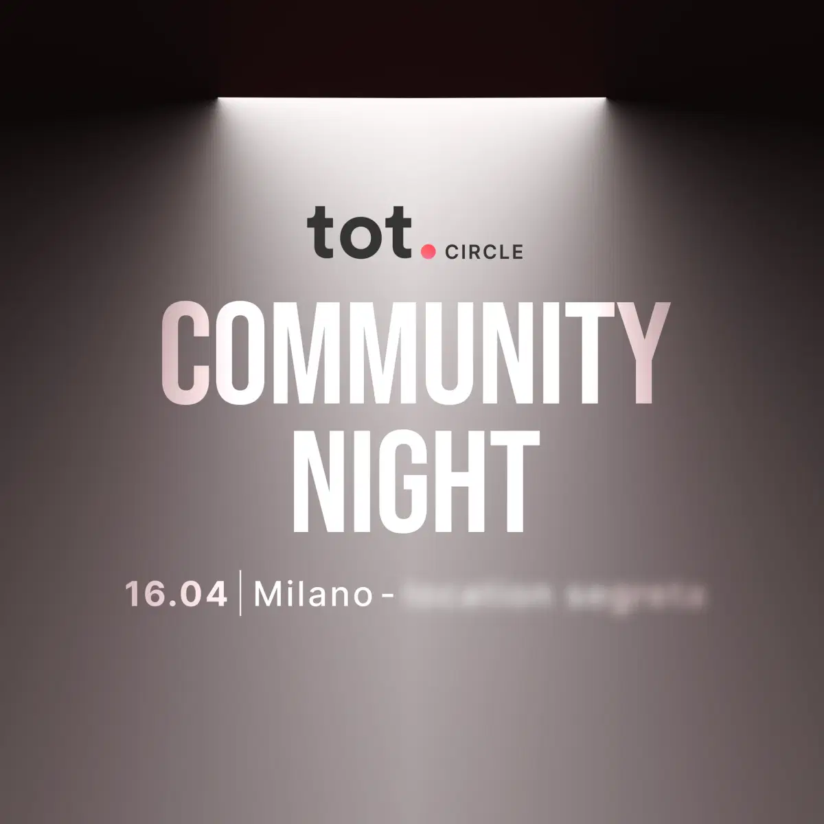 Tot. Circle | Community Night