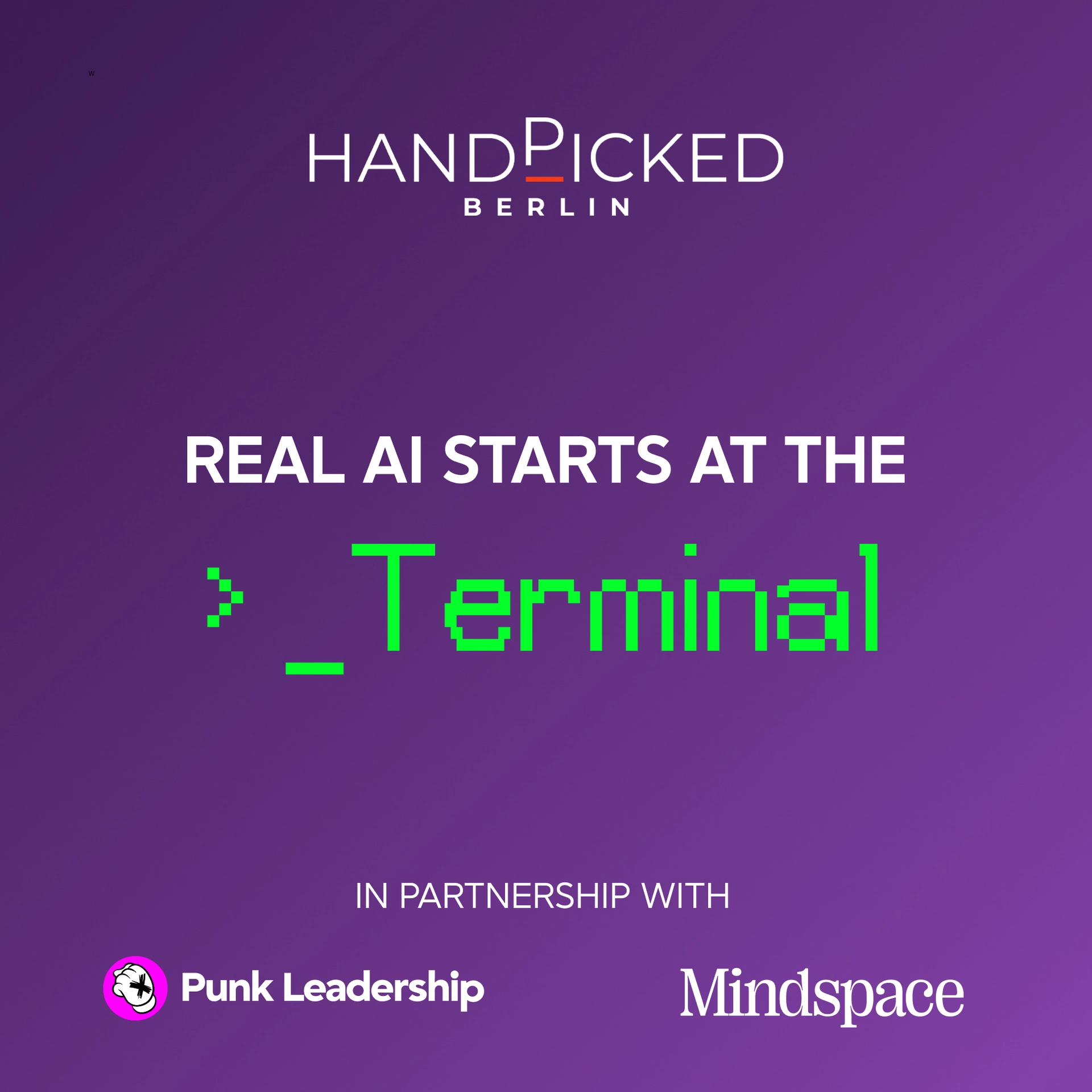 Handpicked Live: Real AI Starts at the Terminal