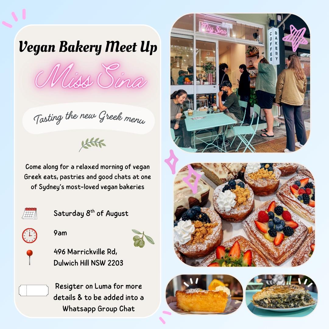 Miss Sina Vegan Bakery Meet Up
