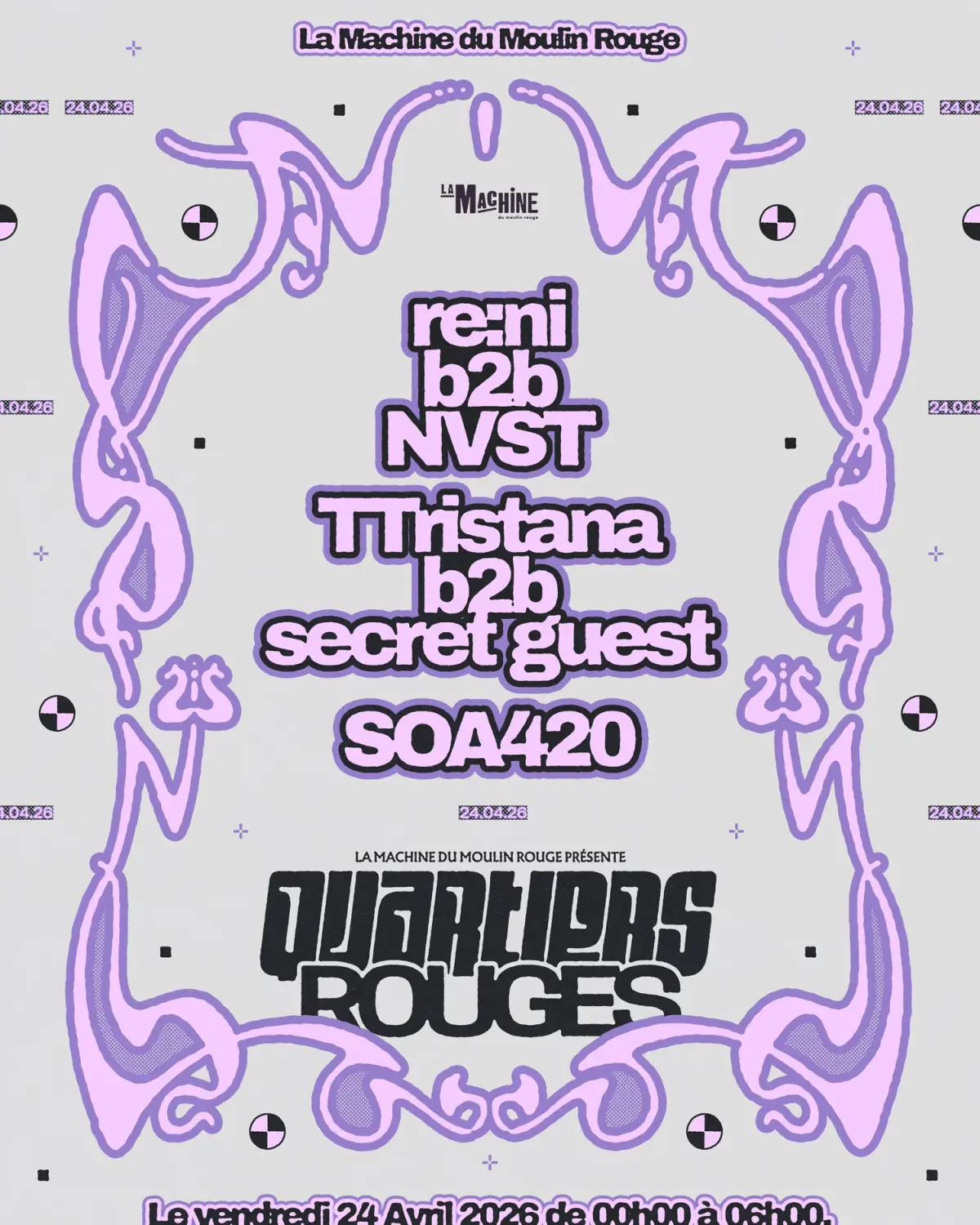 La Machine présente Quartiers Rouges