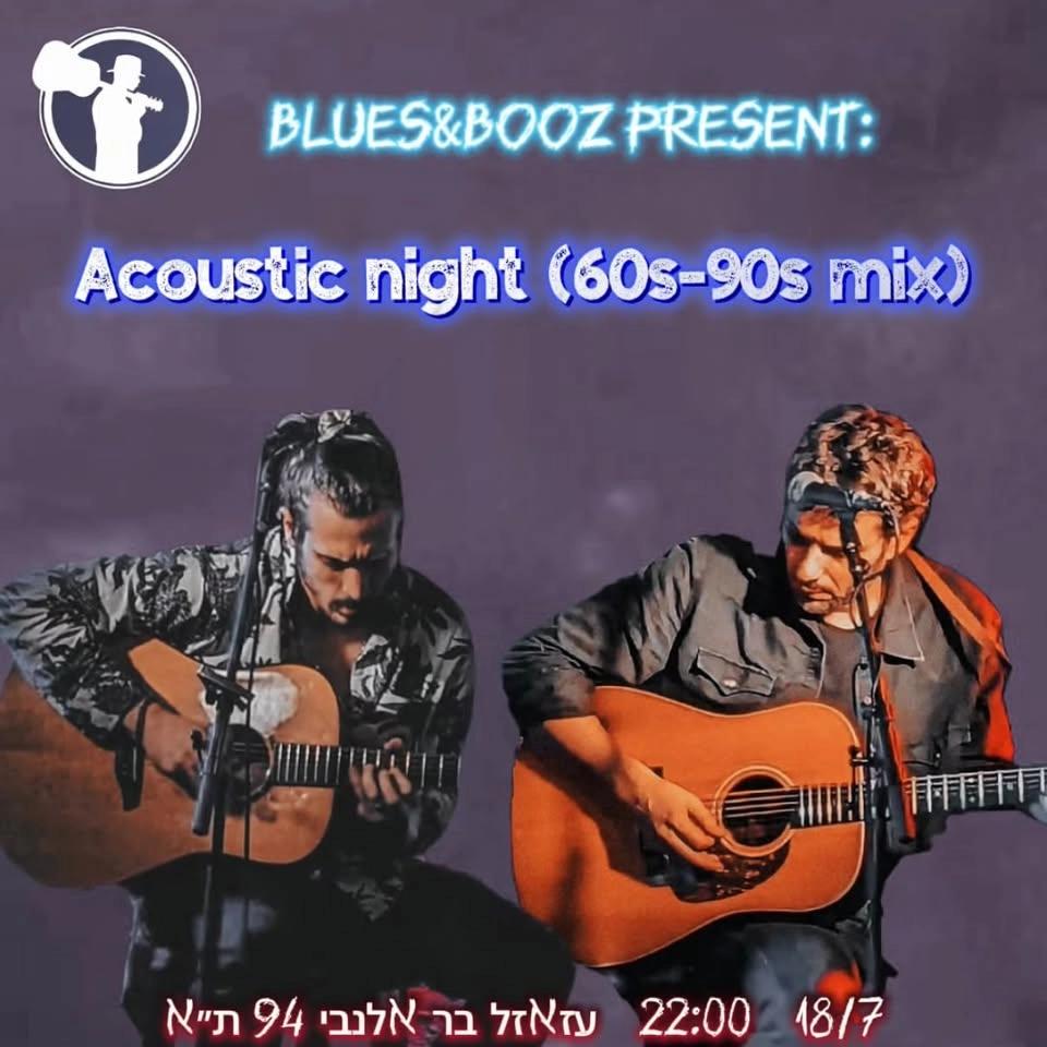 Blues&Booz / Acoustic Night (60s-90s mix) / 18.7