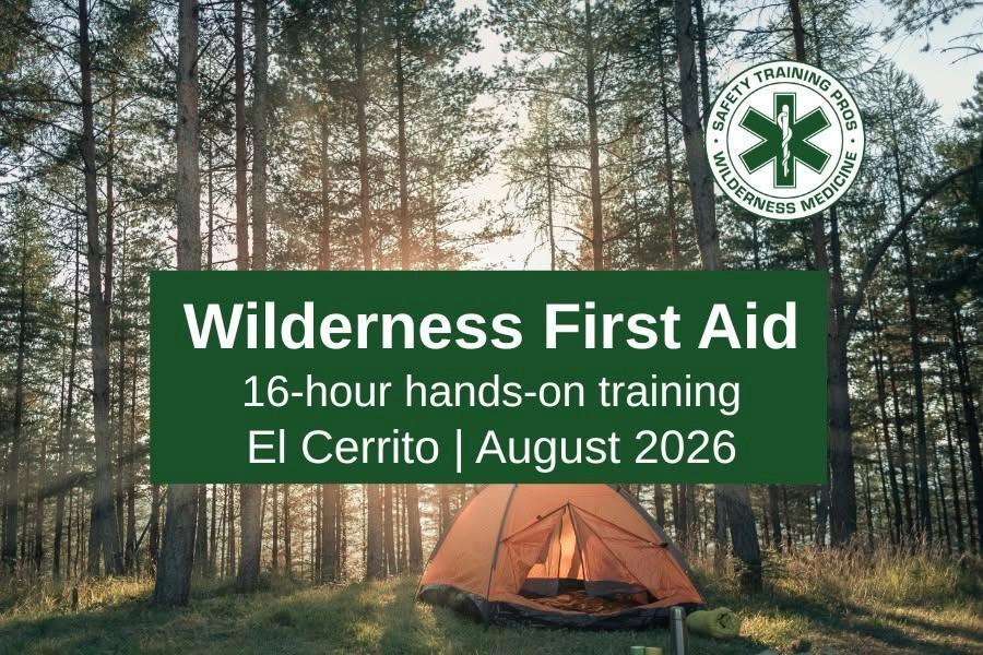 Wilderness First Aid Course