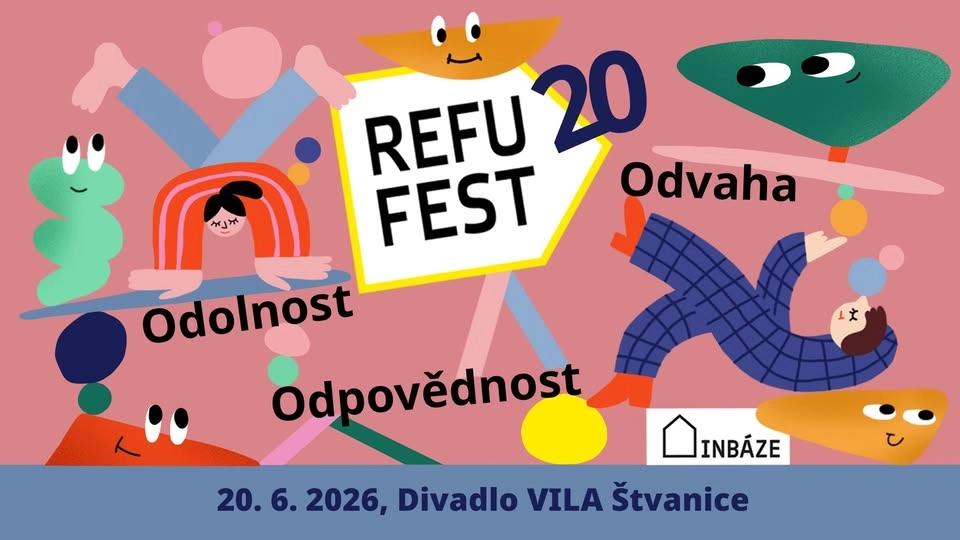 RefuFest 2026 — jubilejní 20. ročník!