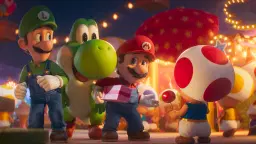 The Super Mario Galaxy Movie (Eng. tal)