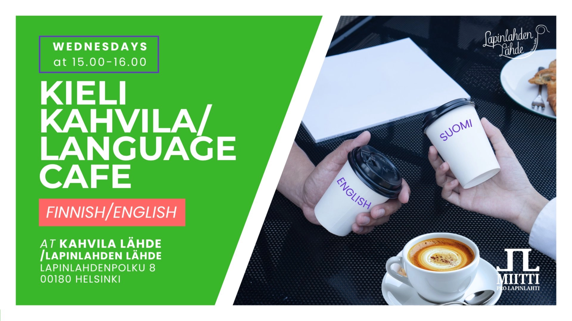 Kieli Kahvila/Language Café