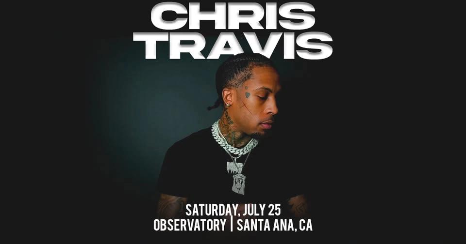 Water Boyz Presents - Chris Travis Performing live! THE PREFIX TOUR