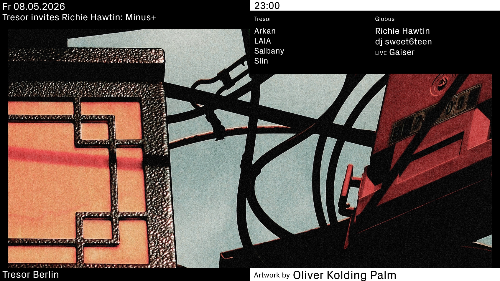 Tresor invites Richie Hawtin: MinusPlus