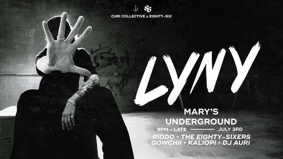 86 x Curi Collective Pres. LYNY (USA)