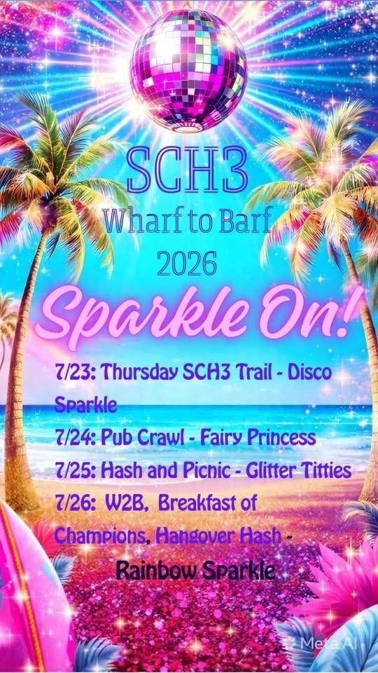 Wharf 2 Barf: Sunday Rainbow Sparkle #1426