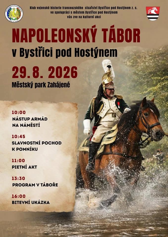 Napoleonský tábor v Bystřici pod Hostýnem 2026