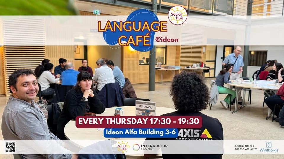 Social Hub Language Café at Ideon