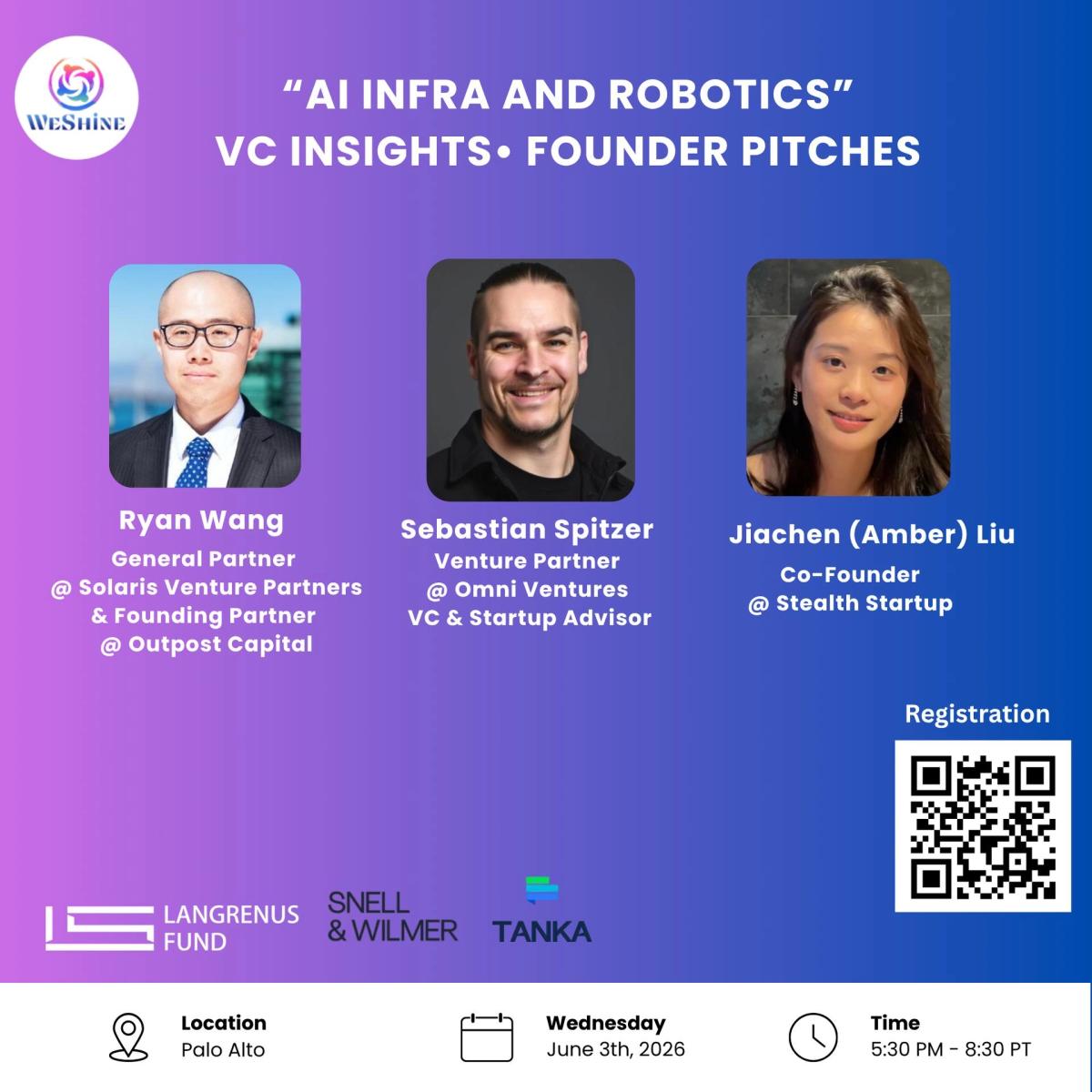 “AI Infra and Robotics” VC Insights• Founder Pitches