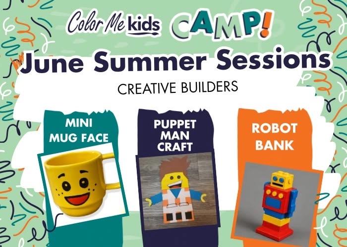 Color Me Kids Camp - June - Creative Builders