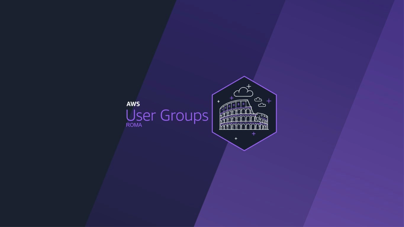 AWS User Group Roma - Meetup Giugno 2026