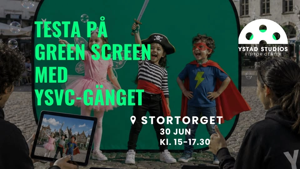 Testa på green screen med YSVC 🕵️💚